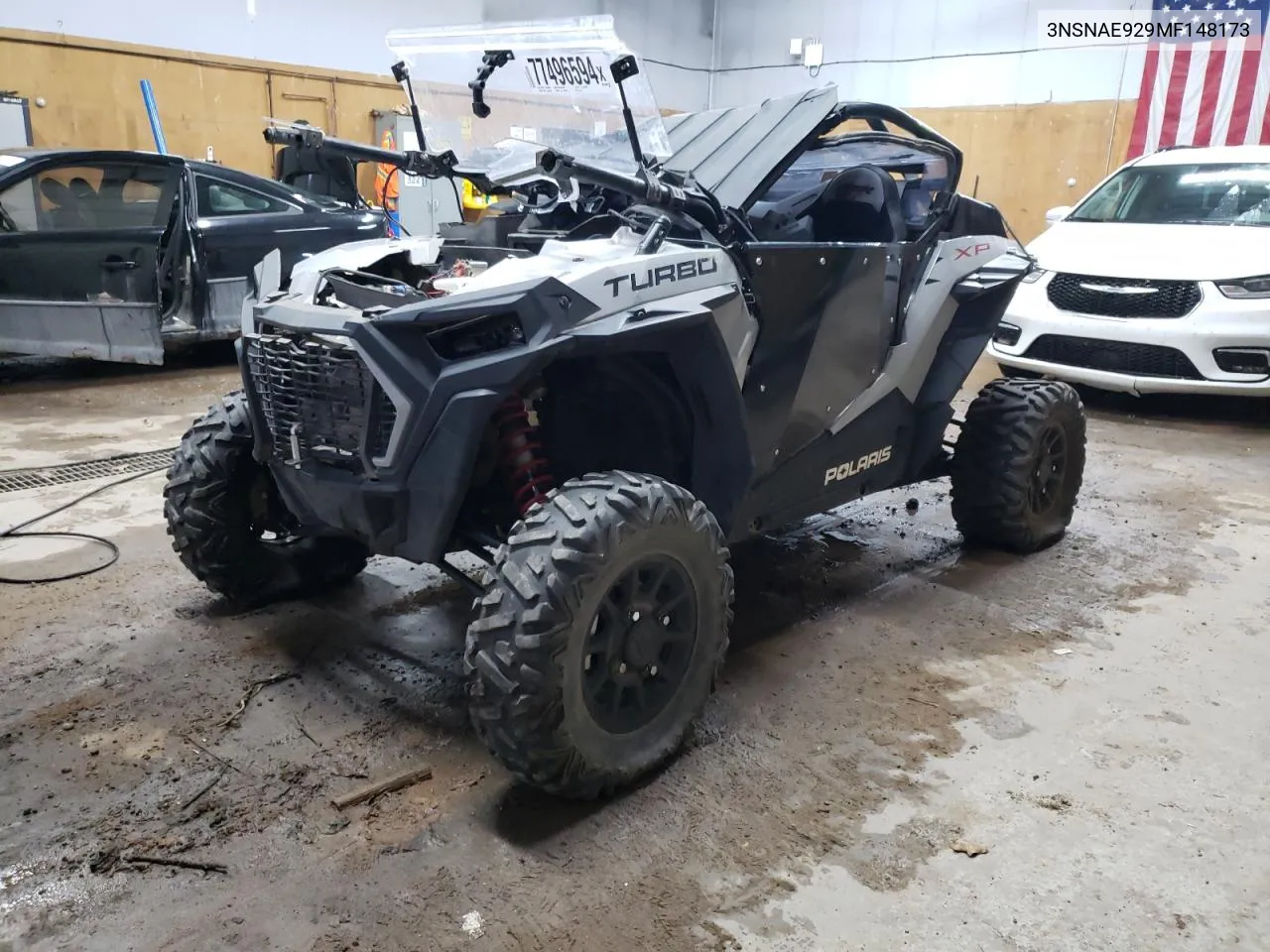 2021 Polaris Rzr Xp Turbo VIN: 3NSNAE929MF148173 Lot: 77496594