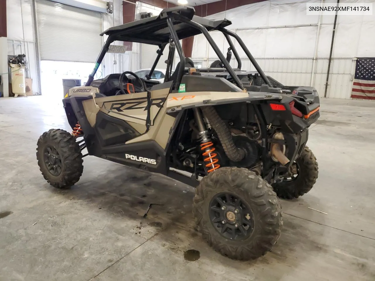 2021 Polaris Rzr Xp Turbo VIN: 3NSNAE92XMF141734 Lot: 77871264