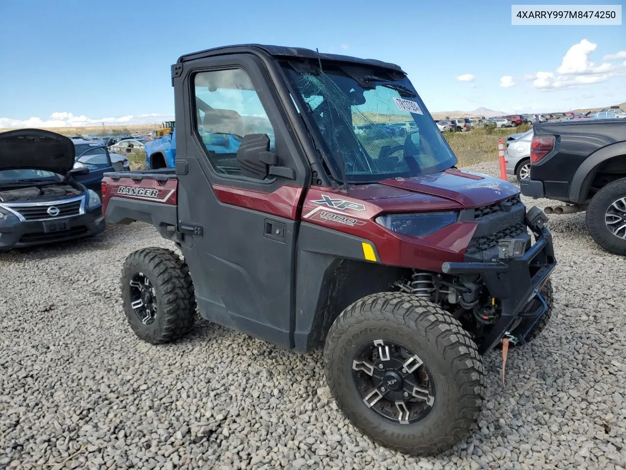 2021 Polaris Ranger Xp 1000 Northstar Ultimate VIN: 4XARRY997M8474250 Lot: 78137924