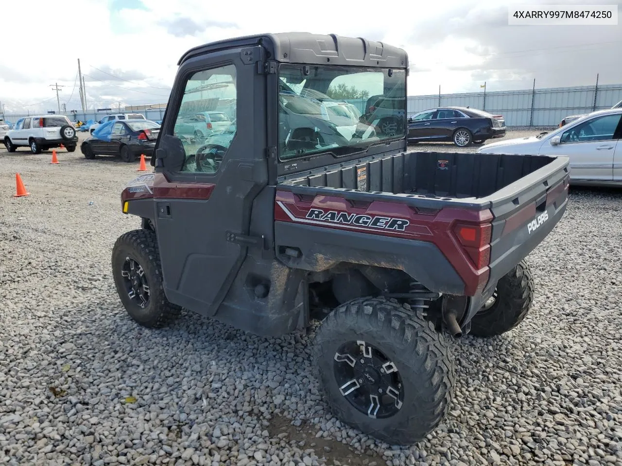 2021 Polaris Ranger Xp 1000 Northstar Ultimate VIN: 4XARRY997M8474250 Lot: 78137924