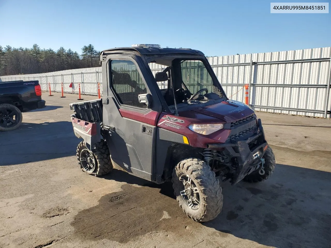 2021 Polaris Ranger Xp 1000 Northstar Premium VIN: 4XARRU995M8451851 Lot: 79919704