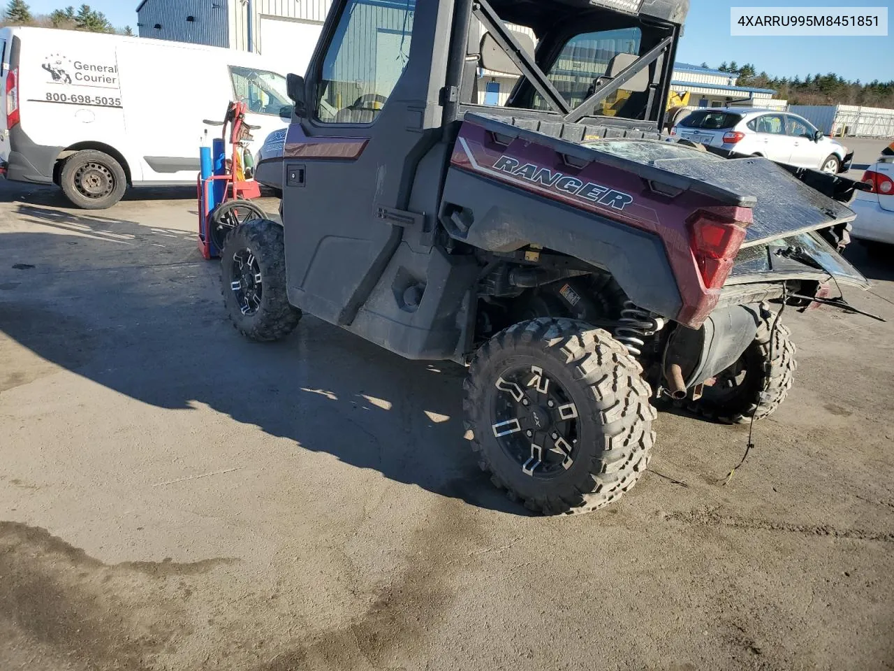 2021 Polaris Ranger Xp 1000 Northstar Premium VIN: 4XARRU995M8451851 Lot: 79919704