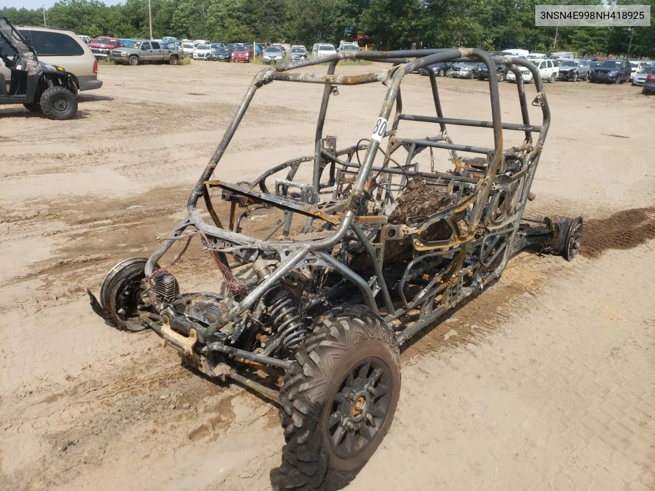 2022 Polaris Rzr Xp 4 1000 VIN: 3NSN4E998NH418925 Lot: 64568094