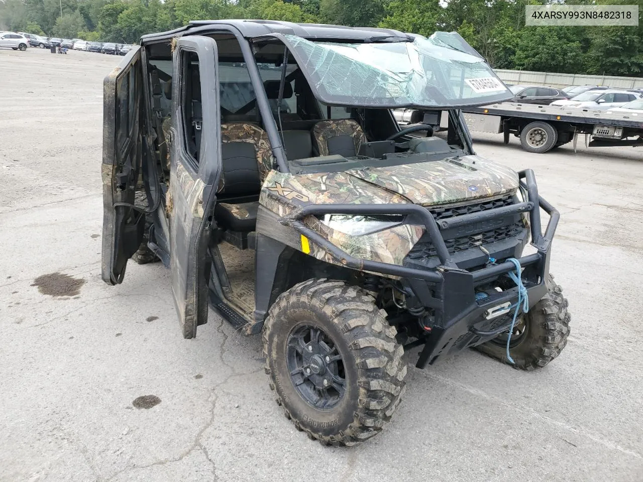 2022 Polaris Ranger Crew Xp 1000 Northstar Ultimate VIN: 4XARSY993N8482318 Lot: 67846564