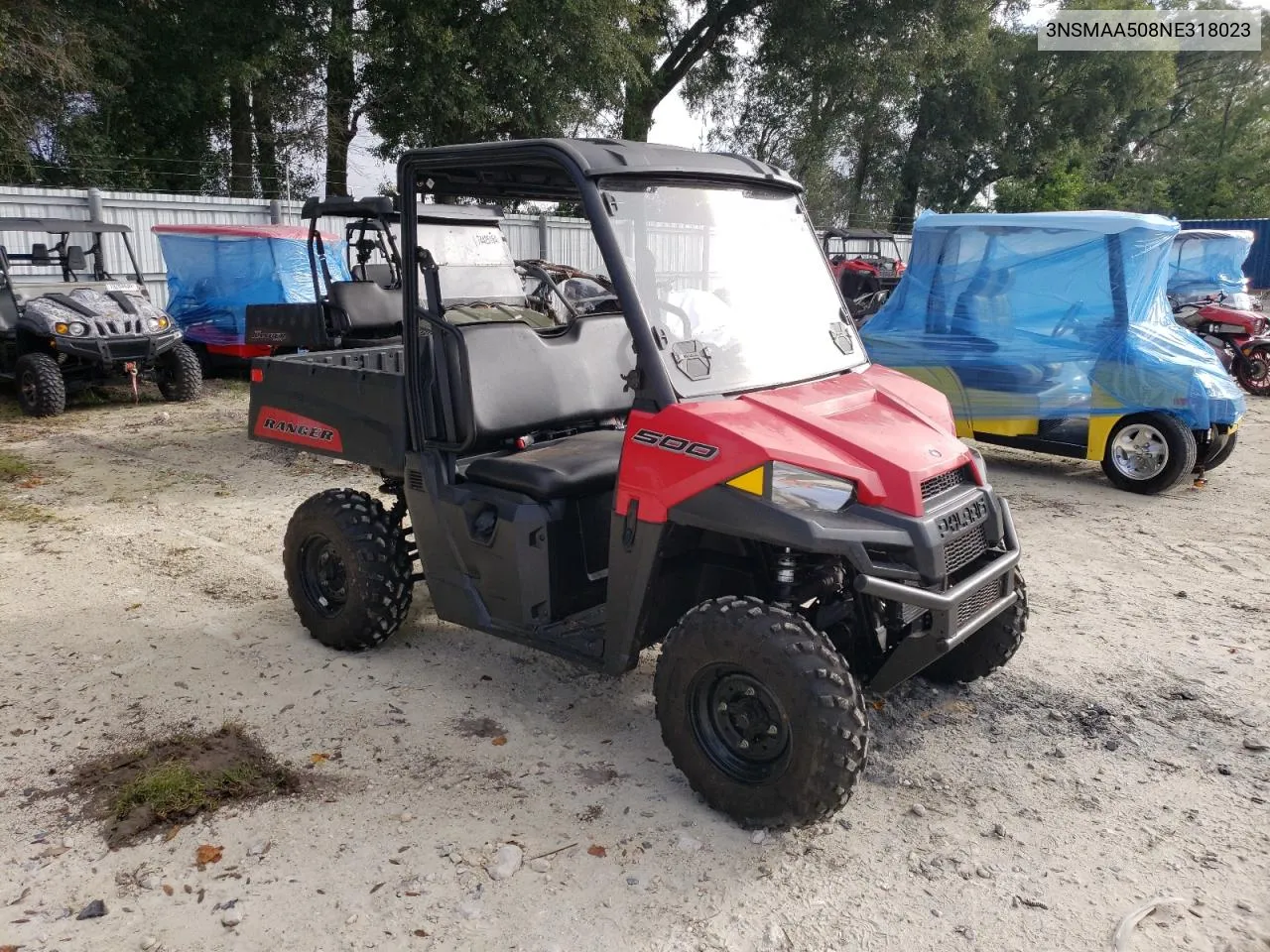 2022 Polaris Ranger 500 VIN: 3NSMAA508NE318023 Lot: 74079114