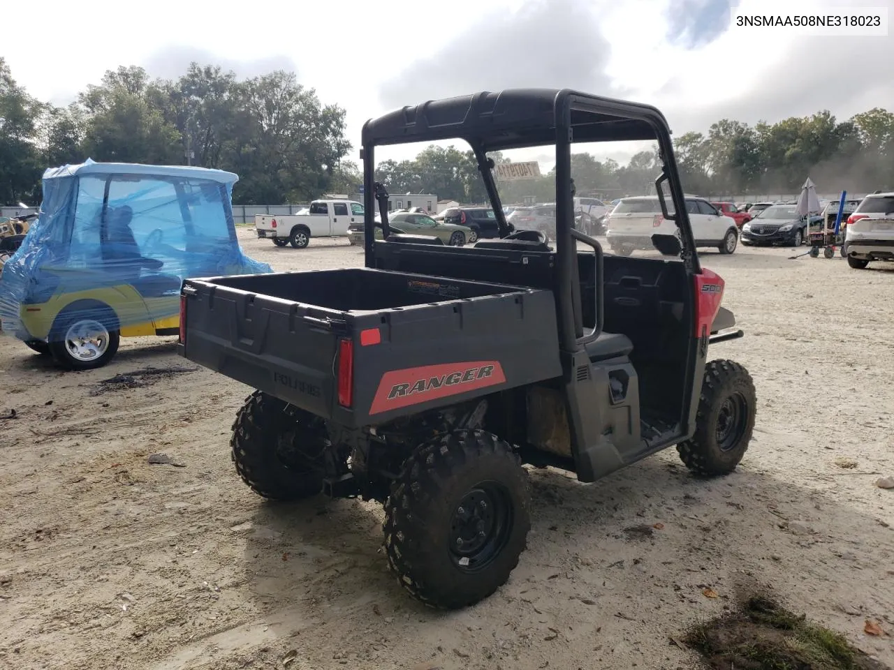 2022 Polaris Ranger 500 VIN: 3NSMAA508NE318023 Lot: 74079114