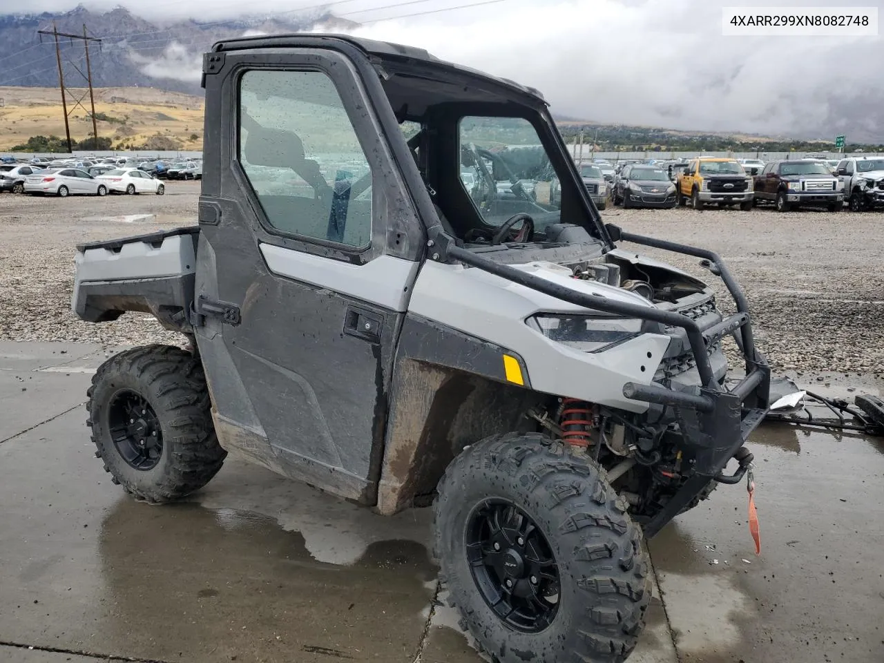 2022 Polaris Ranger Xp 1000 Northstar Trail Boss VIN: 4XARR299XN8082748 Lot: 75948214