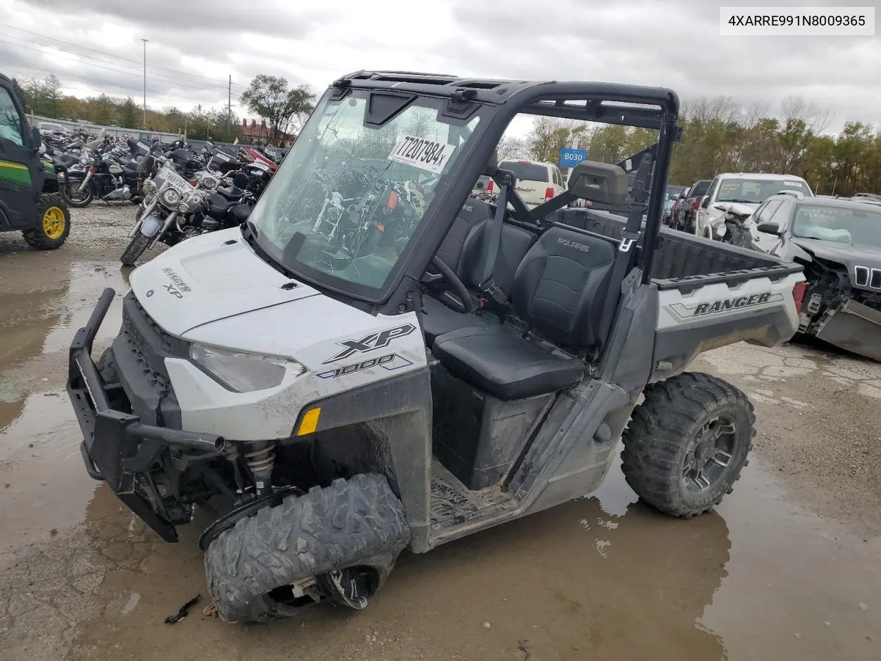 2022 Polaris Ranger Xp 1000 Premium VIN: 4XARRE991N8009365 Lot: 77207984