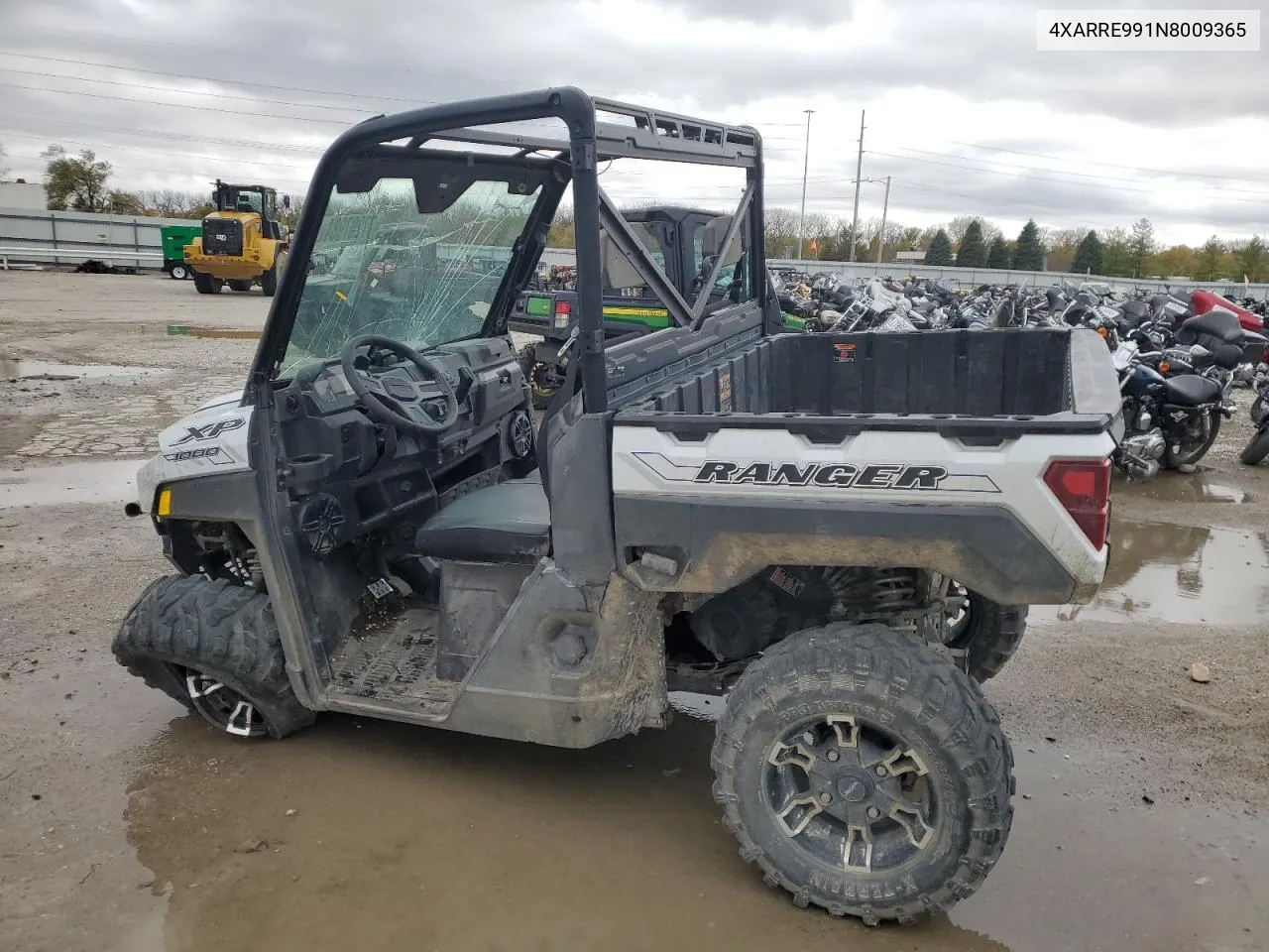 2022 Polaris Ranger Xp 1000 Premium VIN: 4XARRE991N8009365 Lot: 77207984