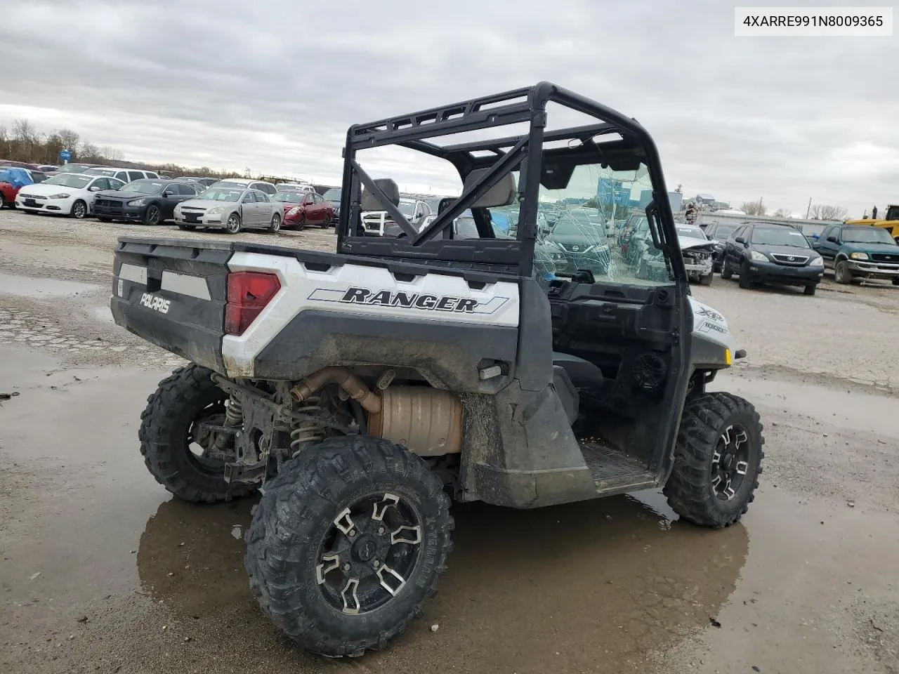 2022 Polaris Ranger Xp 1000 Premium VIN: 4XARRE991N8009365 Lot: 77207984