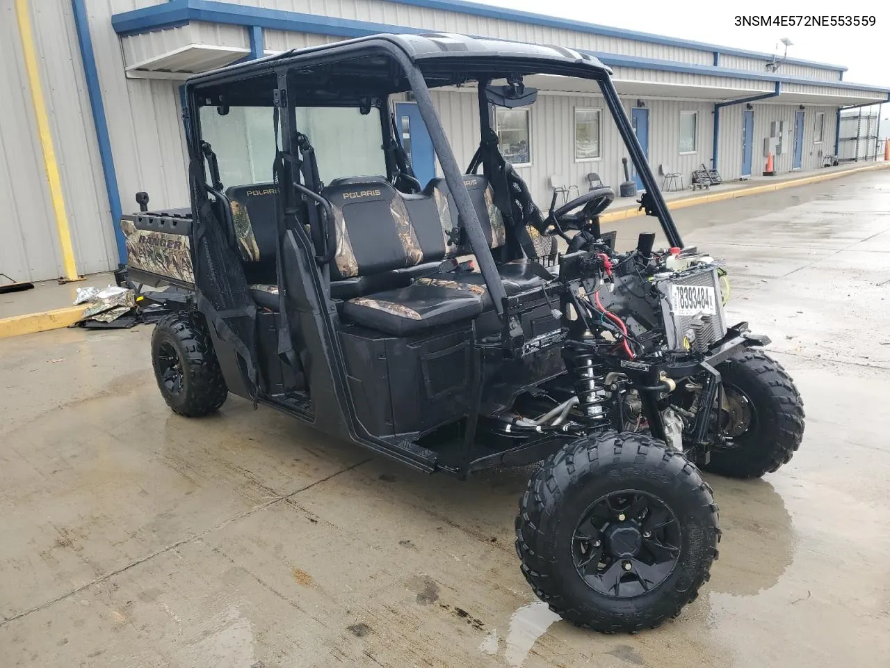 2022 Polaris Ranger Crew Sp 570 Premium VIN: 3NSM4E572NE553559 Lot: 78393484