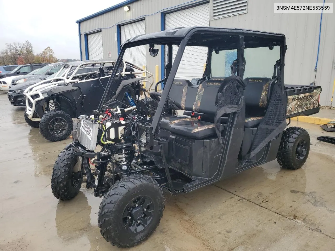 2022 Polaris Ranger Crew Sp 570 Premium VIN: 3NSM4E572NE553559 Lot: 78393484