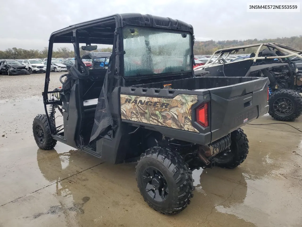 2022 Polaris Ranger Crew Sp 570 Premium VIN: 3NSM4E572NE553559 Lot: 78393484