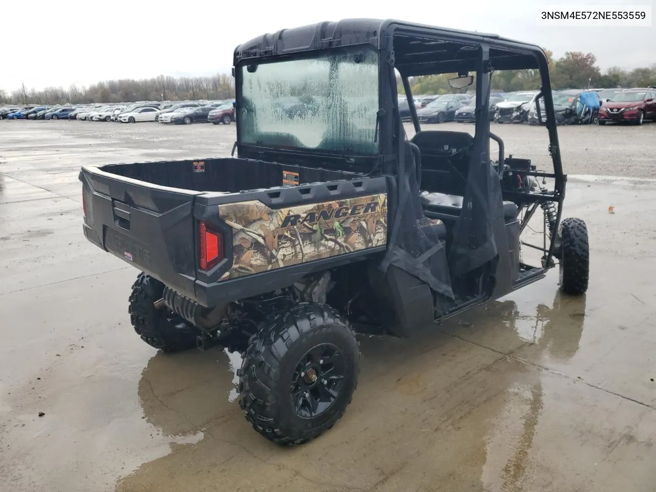 2022 Polaris Ranger Crew Sp 570 Premium VIN: 3NSM4E572NE553559 Lot: 78393484