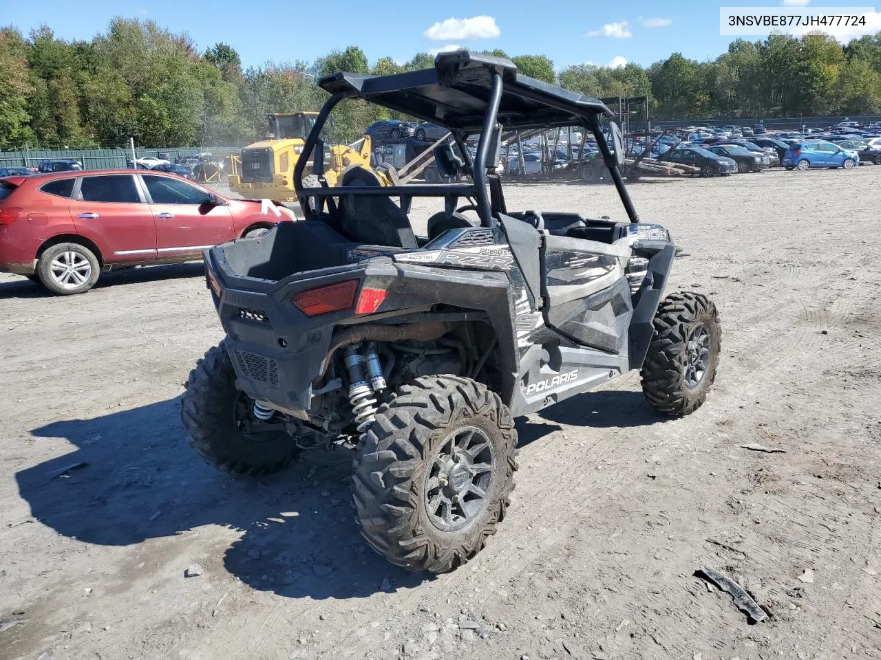 2018 Polaris Rzr S 900 Eps VIN: 3NSVBE877JH477724 Lot: 74336674