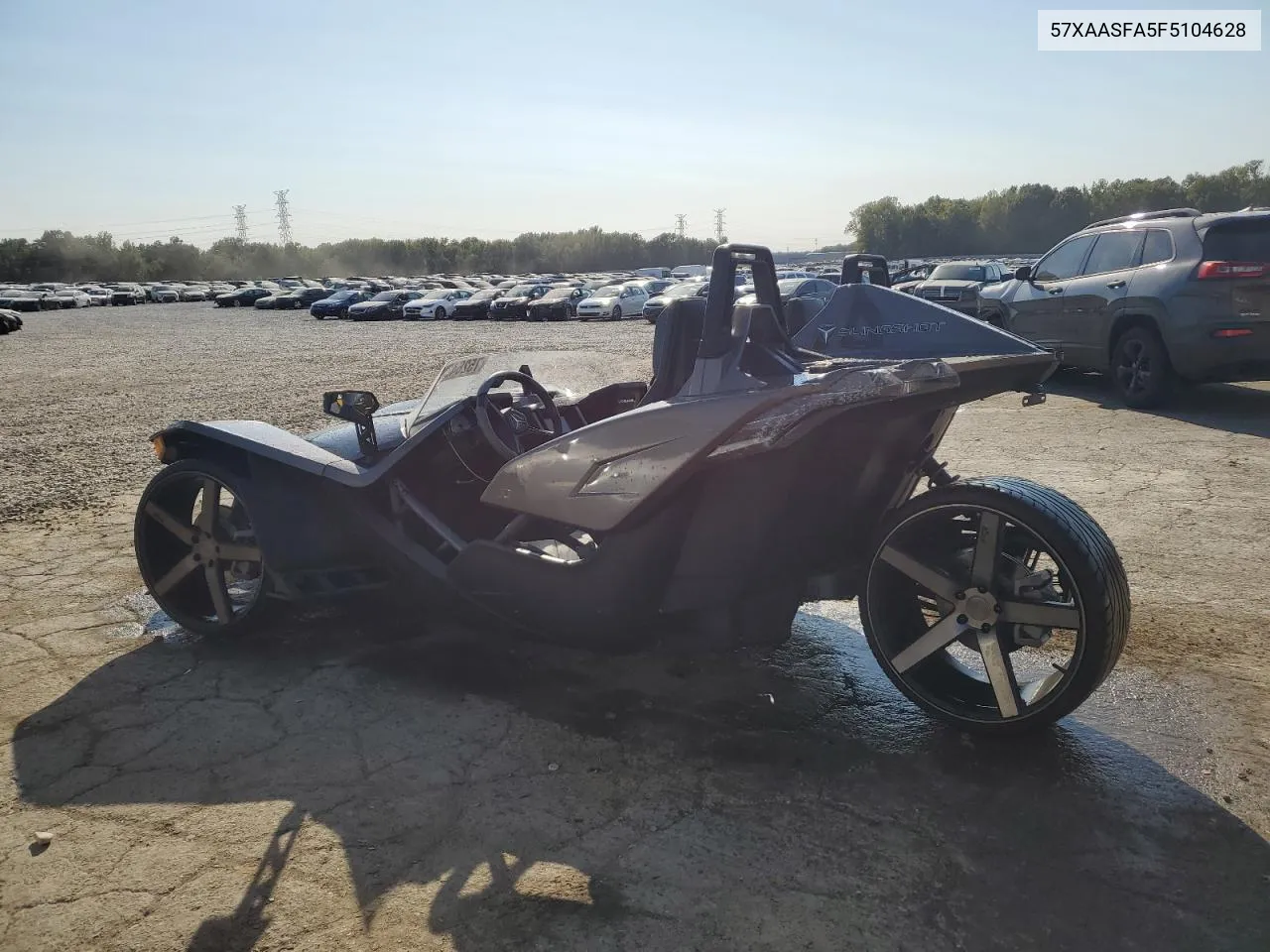 2015 Polaris Slingshot VIN: 57XAASFA5F5104628 Lot: 75264394