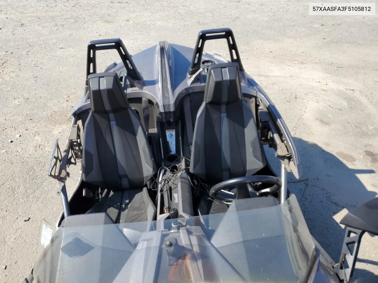 2015 Polaris Slingshot VIN: 57XAASFA3F5105812 Lot: 76702654