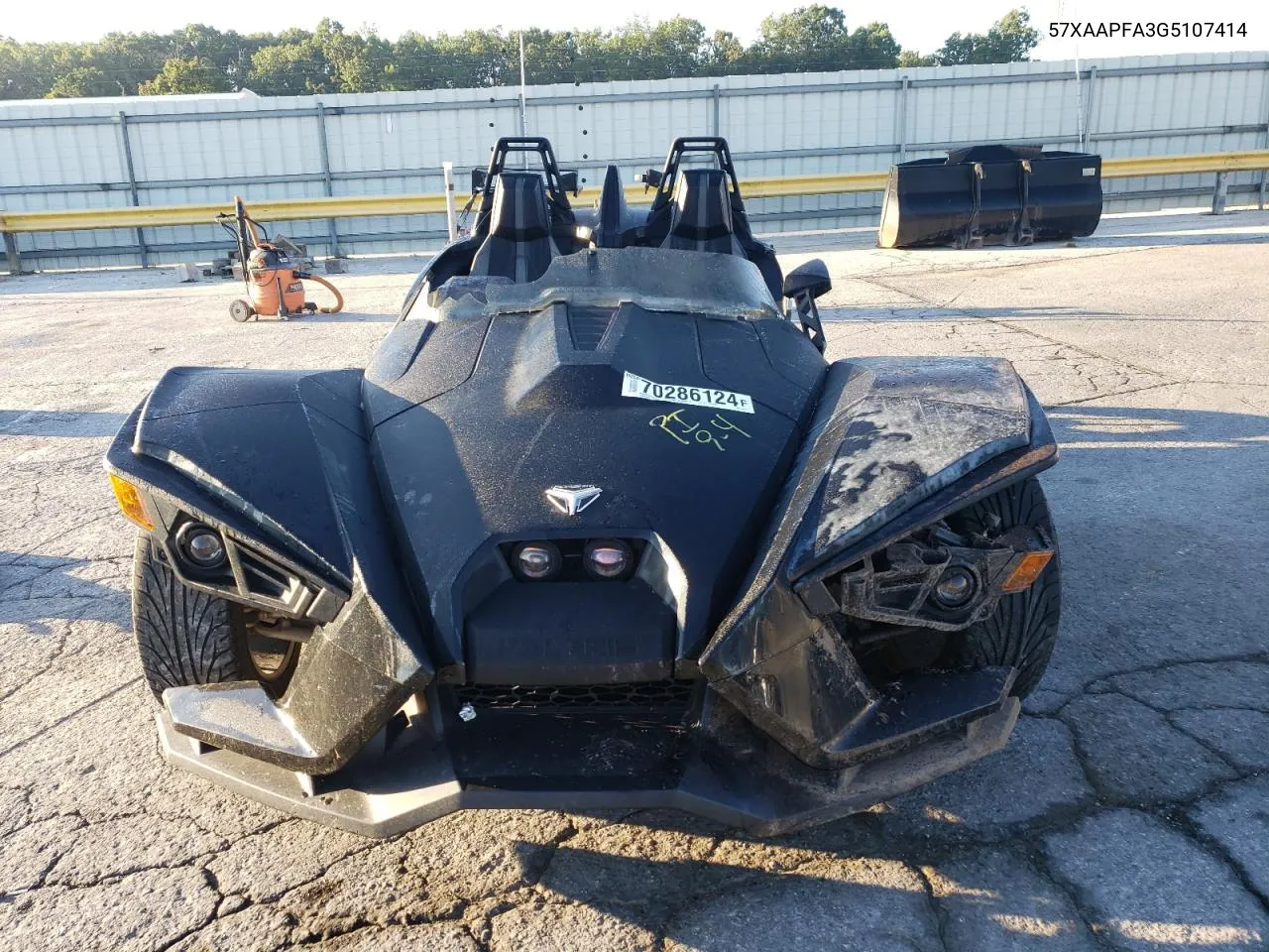 2016 Polaris Slingshot Sl VIN: 57XAAPFA3G5107414 Lot: 70286124