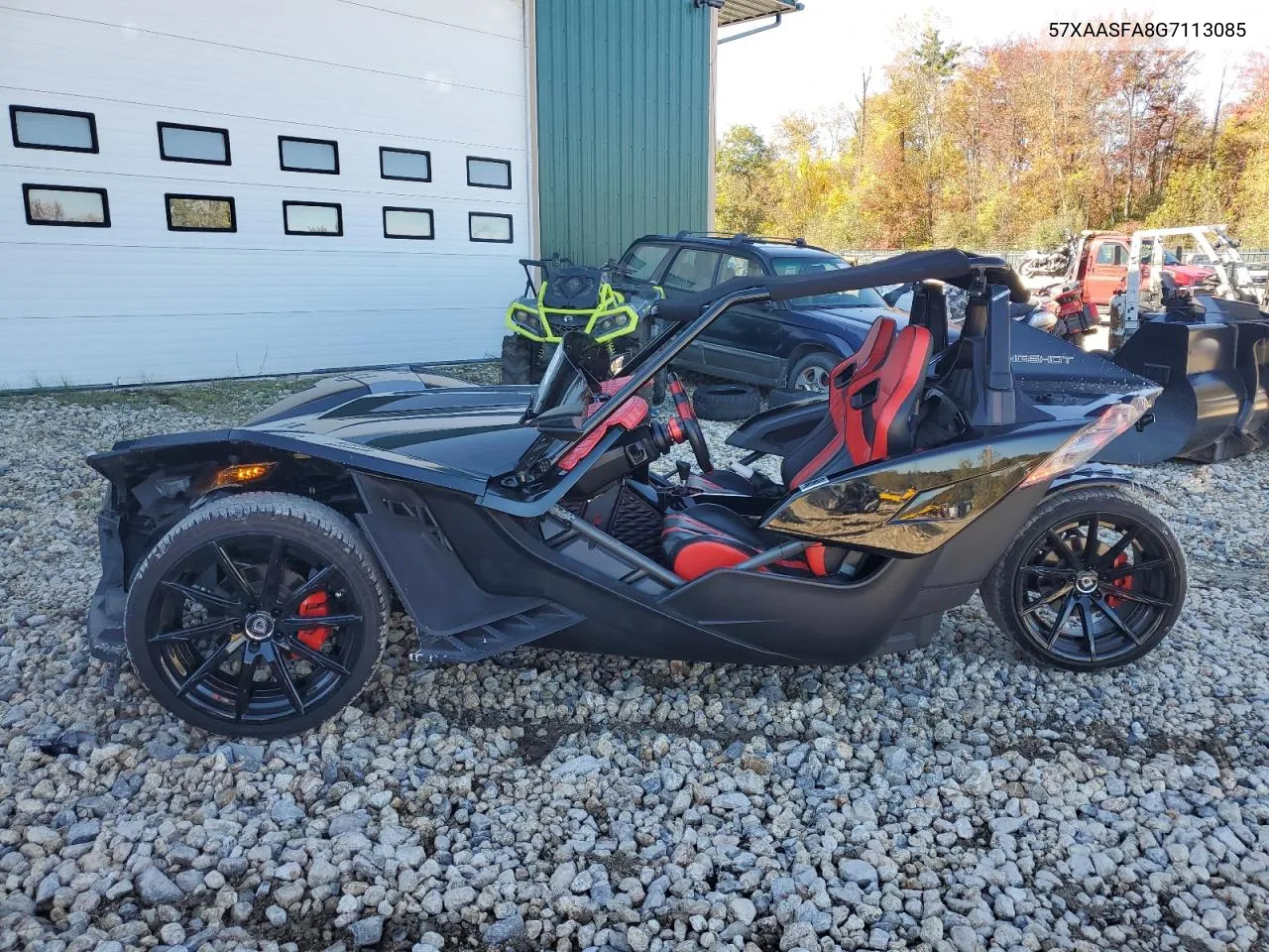 2016 Polaris Slingshot VIN: 57XAASFA8G7113085 Lot: 74984814