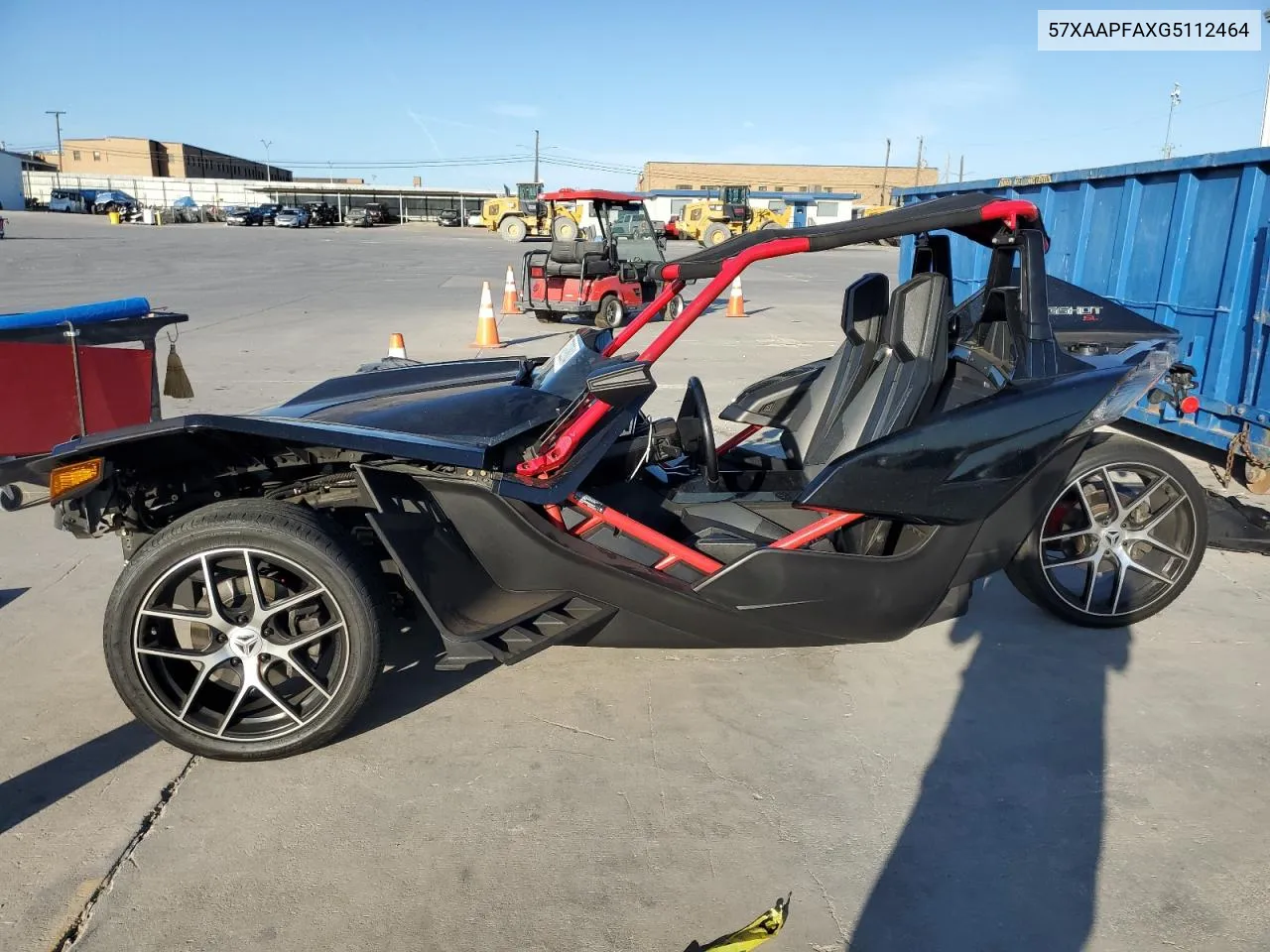 2016 Polaris Slingshot Sl VIN: 57XAAPFAXG5112464 Lot: 77220614