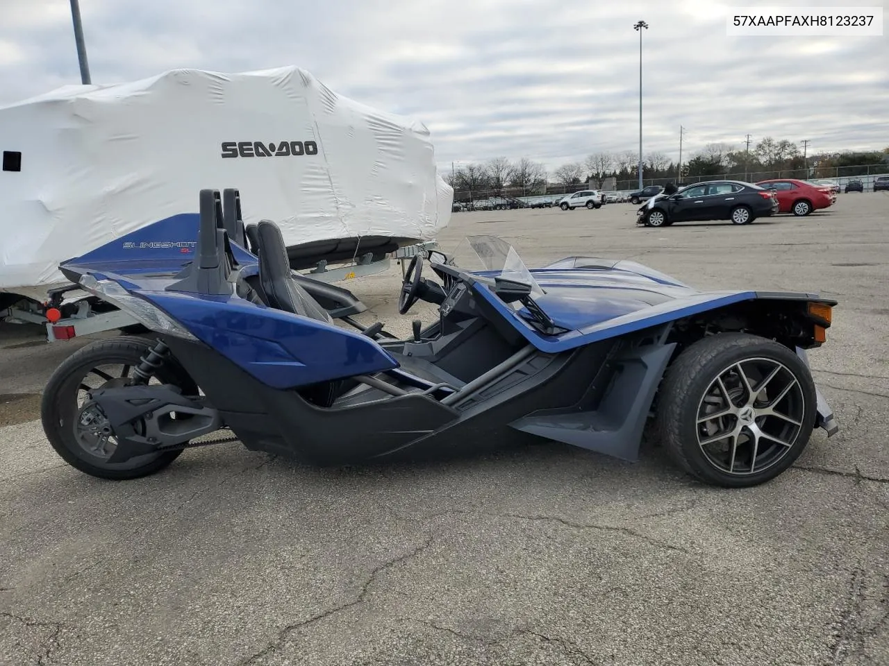 2017 Polaris Slingshot Sl VIN: 57XAAPFAXH8123237 Lot: 79469464