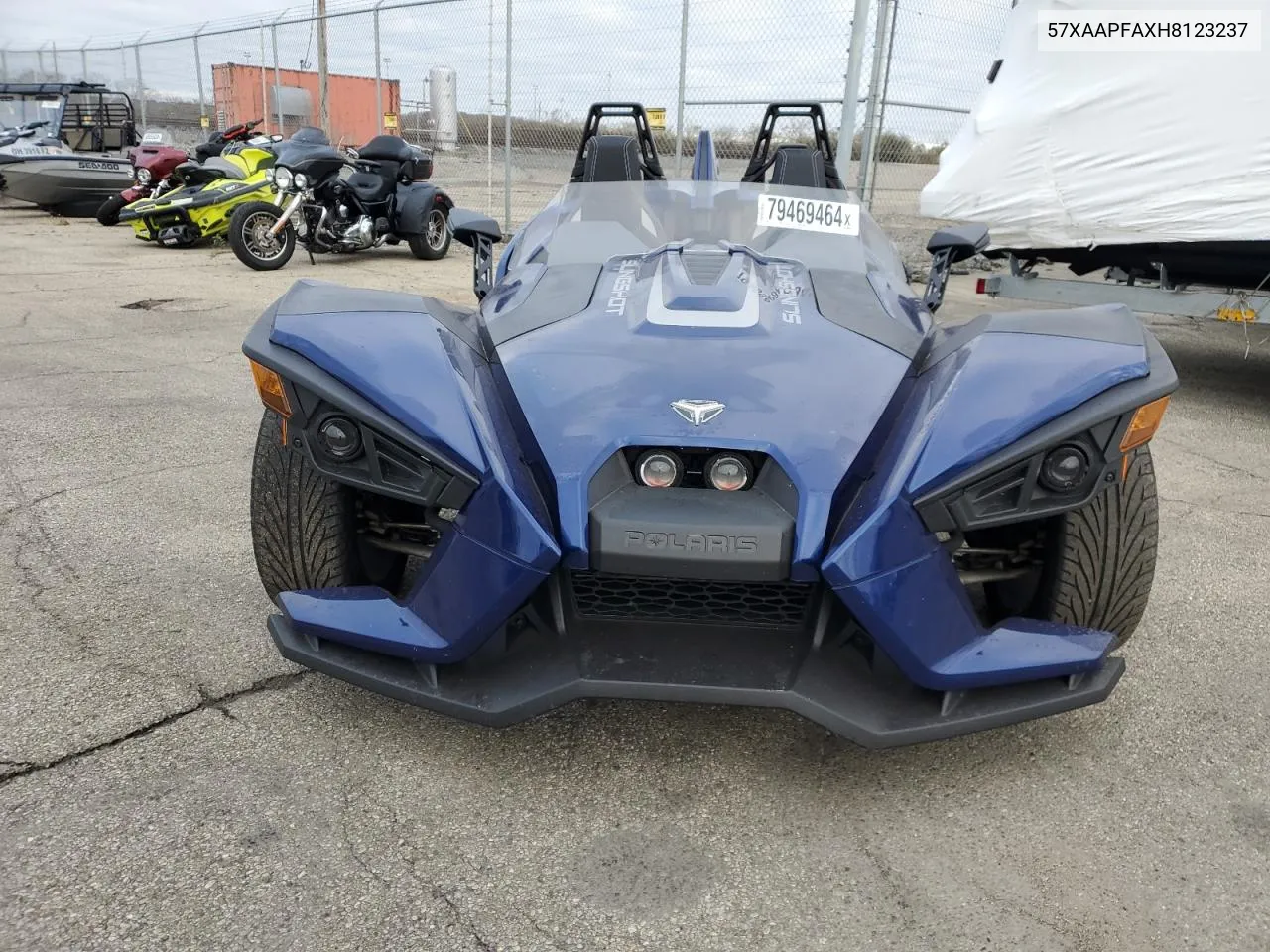 2017 Polaris Slingshot Sl VIN: 57XAAPFAXH8123237 Lot: 79469464