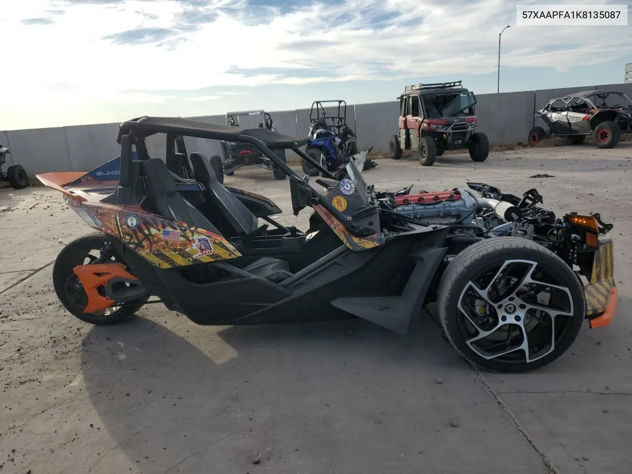 2019 Polaris Slingshot Sl VIN: 57XAAPFA1K8135087 Lot: 78924944