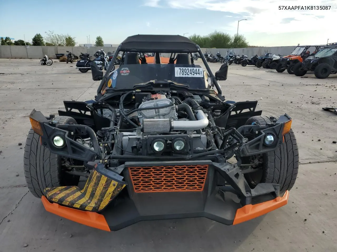 2019 Polaris Slingshot Sl VIN: 57XAAPFA1K8135087 Lot: 78924944