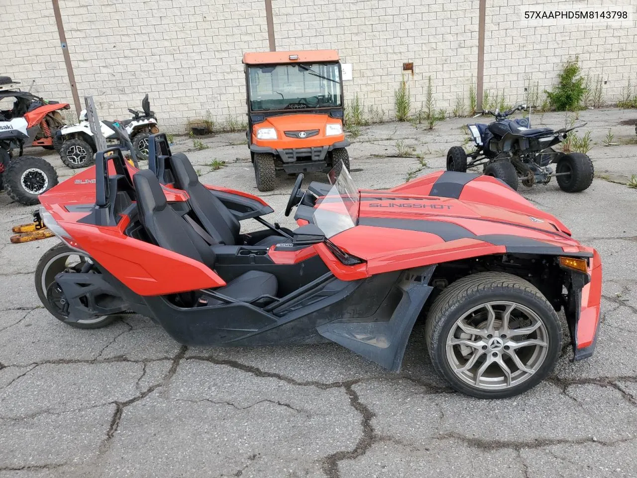 2021 Polaris Slingshot Sl VIN: 57XAAPHD5M8143798 Lot: 62822874