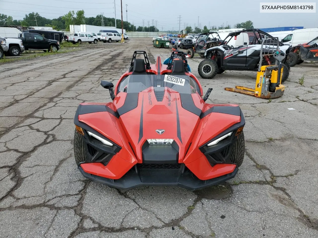 2021 Polaris Slingshot Sl VIN: 57XAAPHD5M8143798 Lot: 62822874