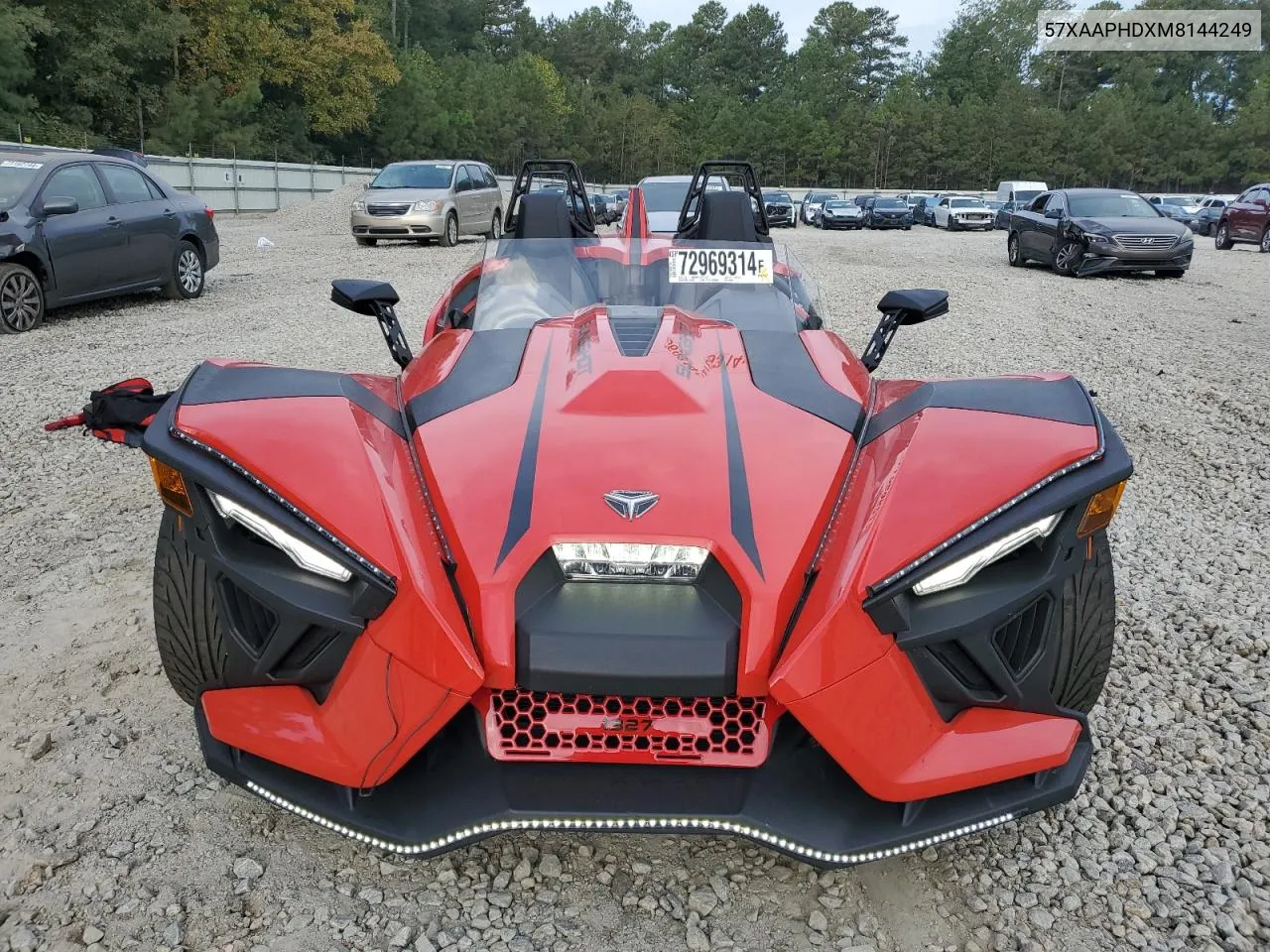 2021 Polaris Slingshot Sl VIN: 57XAAPHDXM8144249 Lot: 72969314