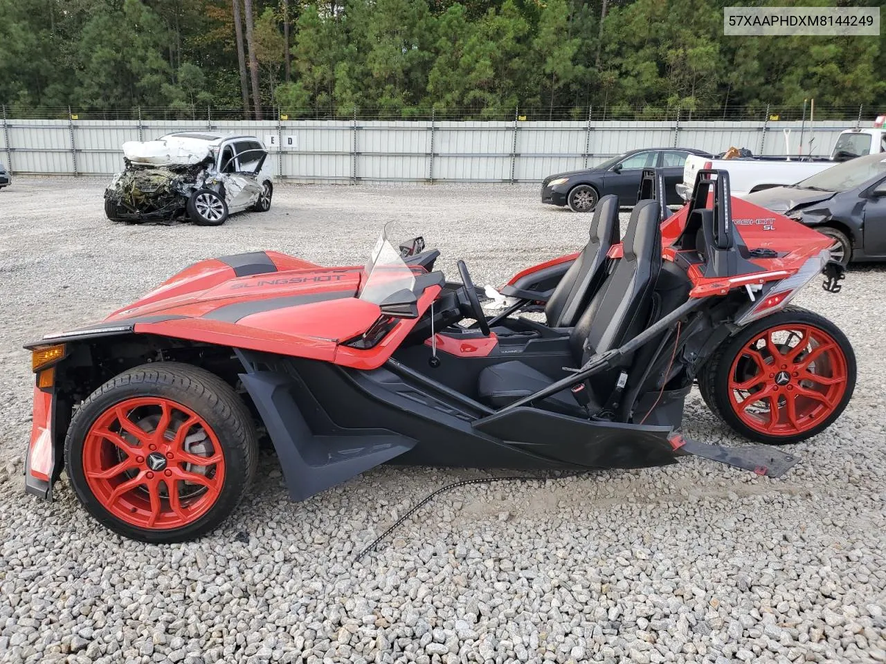 2021 Polaris Slingshot Sl VIN: 57XAAPHDXM8144249 Lot: 72969314