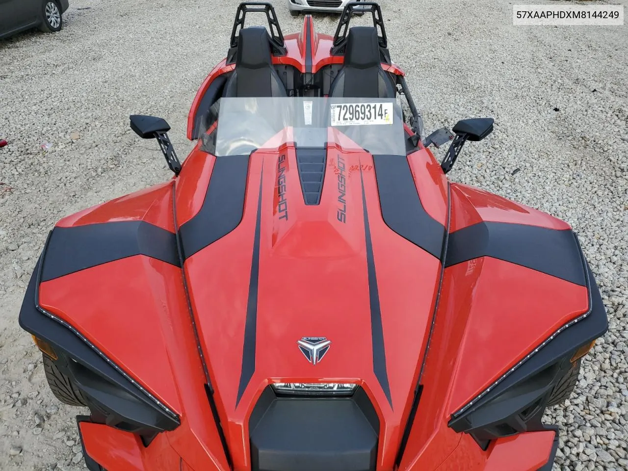 2021 Polaris Slingshot Sl VIN: 57XAAPHDXM8144249 Lot: 72969314