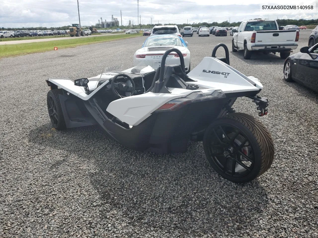 2021 Polaris Slingshot S VIN: 57XAASGD2M8140958 Lot: 74783604