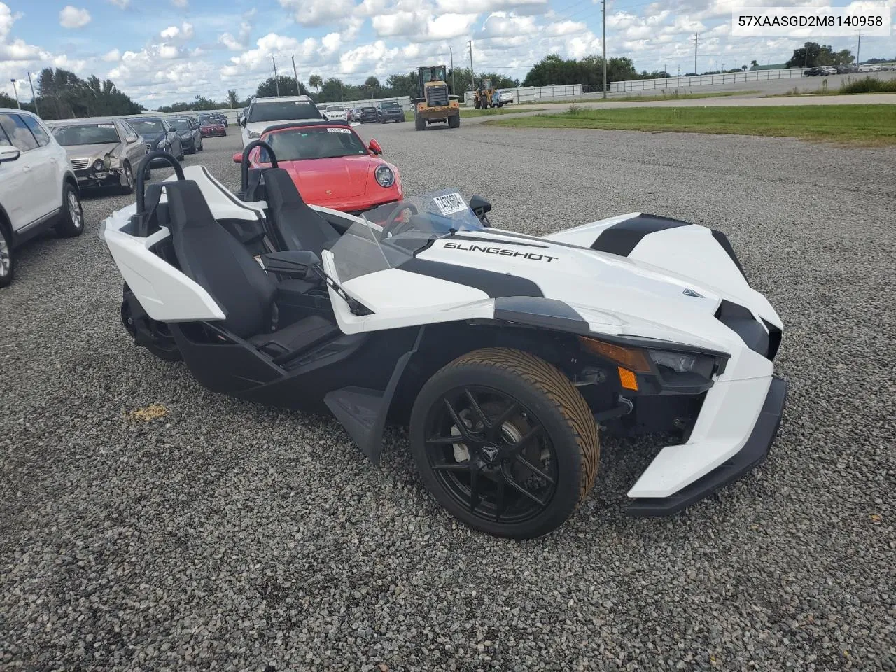 2021 Polaris Slingshot S VIN: 57XAASGD2M8140958 Lot: 74783604