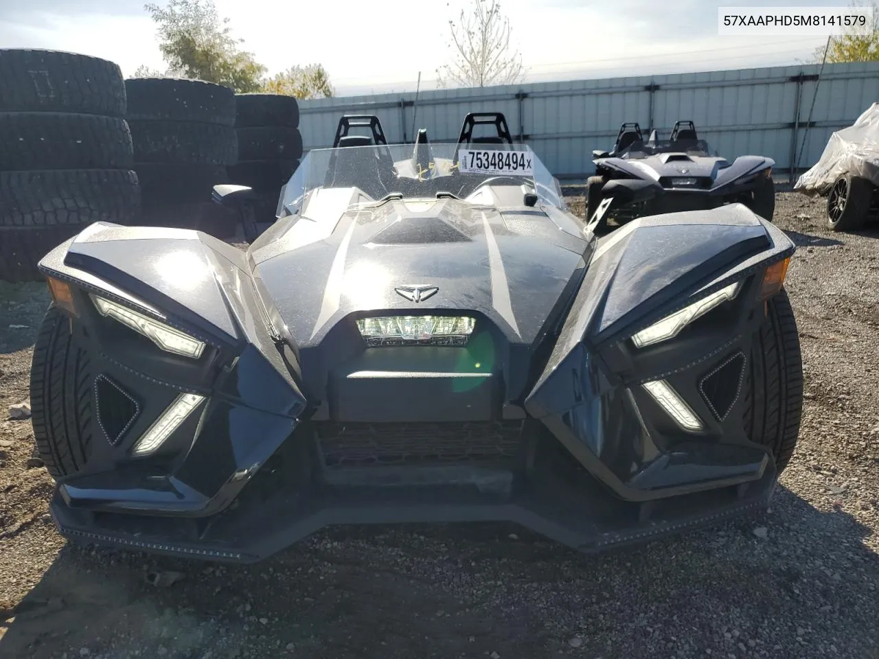 2021 Polaris Slingshot Sl VIN: 57XAAPHD5M8141579 Lot: 75348494