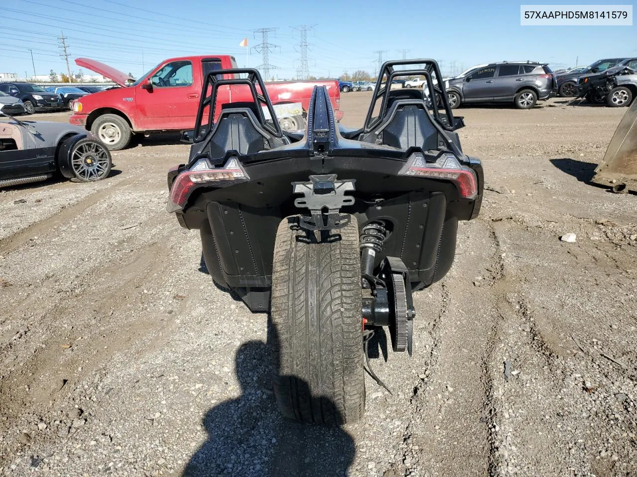 2021 Polaris Slingshot Sl VIN: 57XAAPHD5M8141579 Lot: 75348494