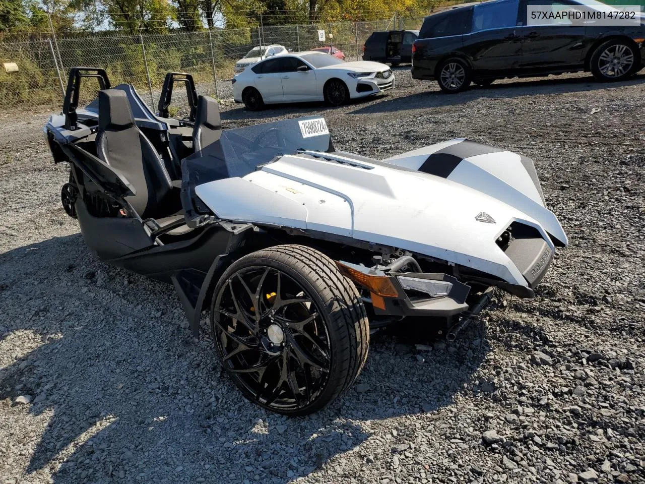 2021 Polaris Slingshot Sl VIN: 57XAAPHD1M8147282 Lot: 75988724