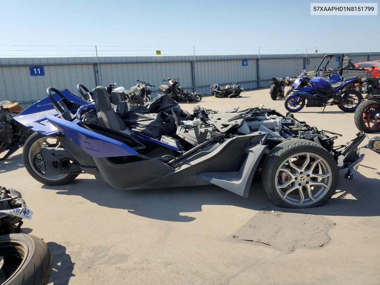 57XAAPHD1N8151799 2022 Polaris Slingshot Sl