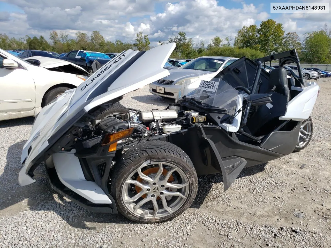 2022 Polaris Slingshot Sl VIN: 57XAAPHD4N8148931 Lot: 73229624