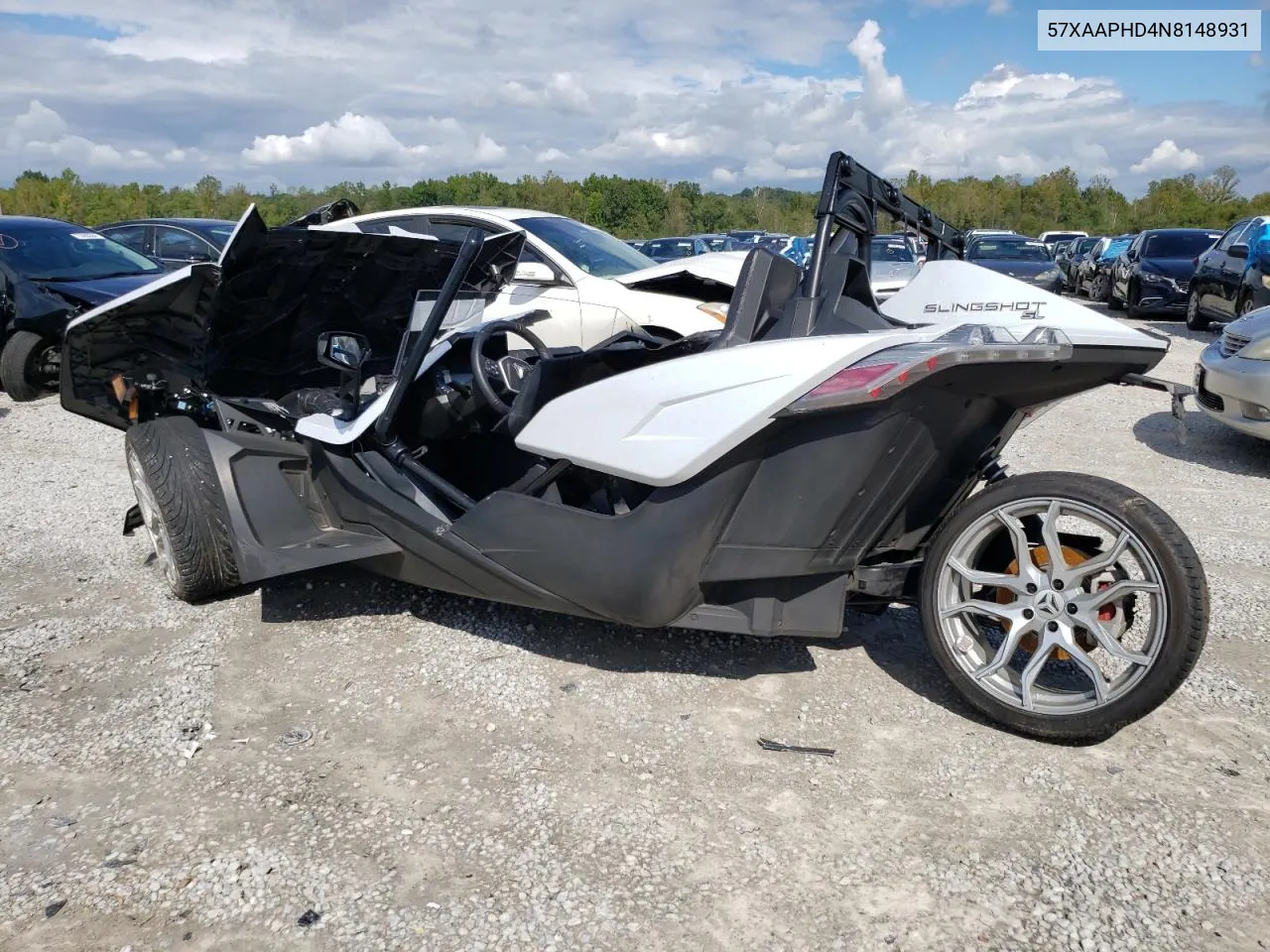 2022 Polaris Slingshot Sl VIN: 57XAAPHD4N8148931 Lot: 73229624