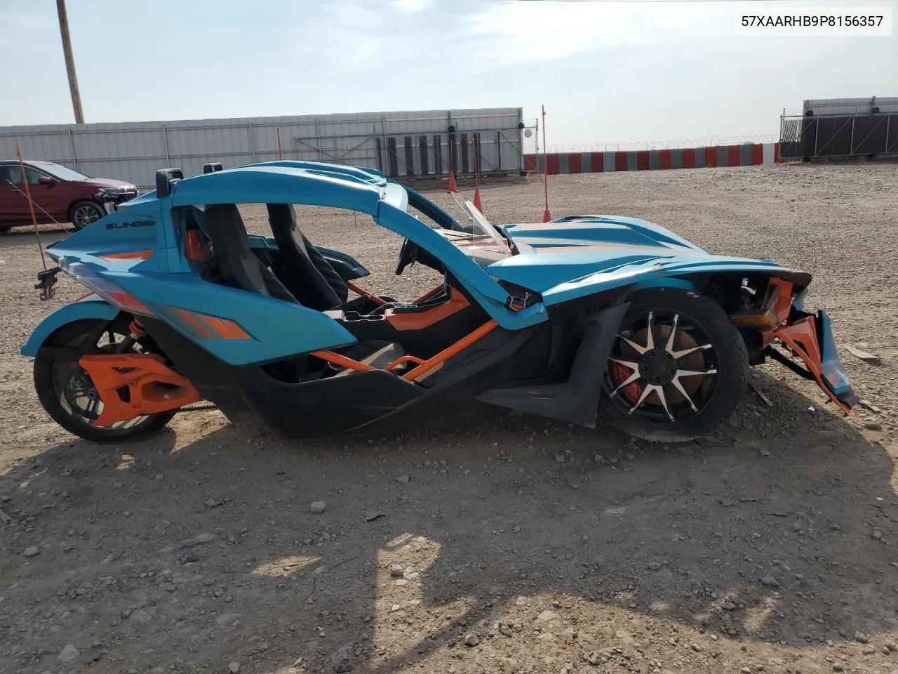 2023 Polaris Slingshot R VIN: 57XAARHB9P8156357 Lot: 75428564