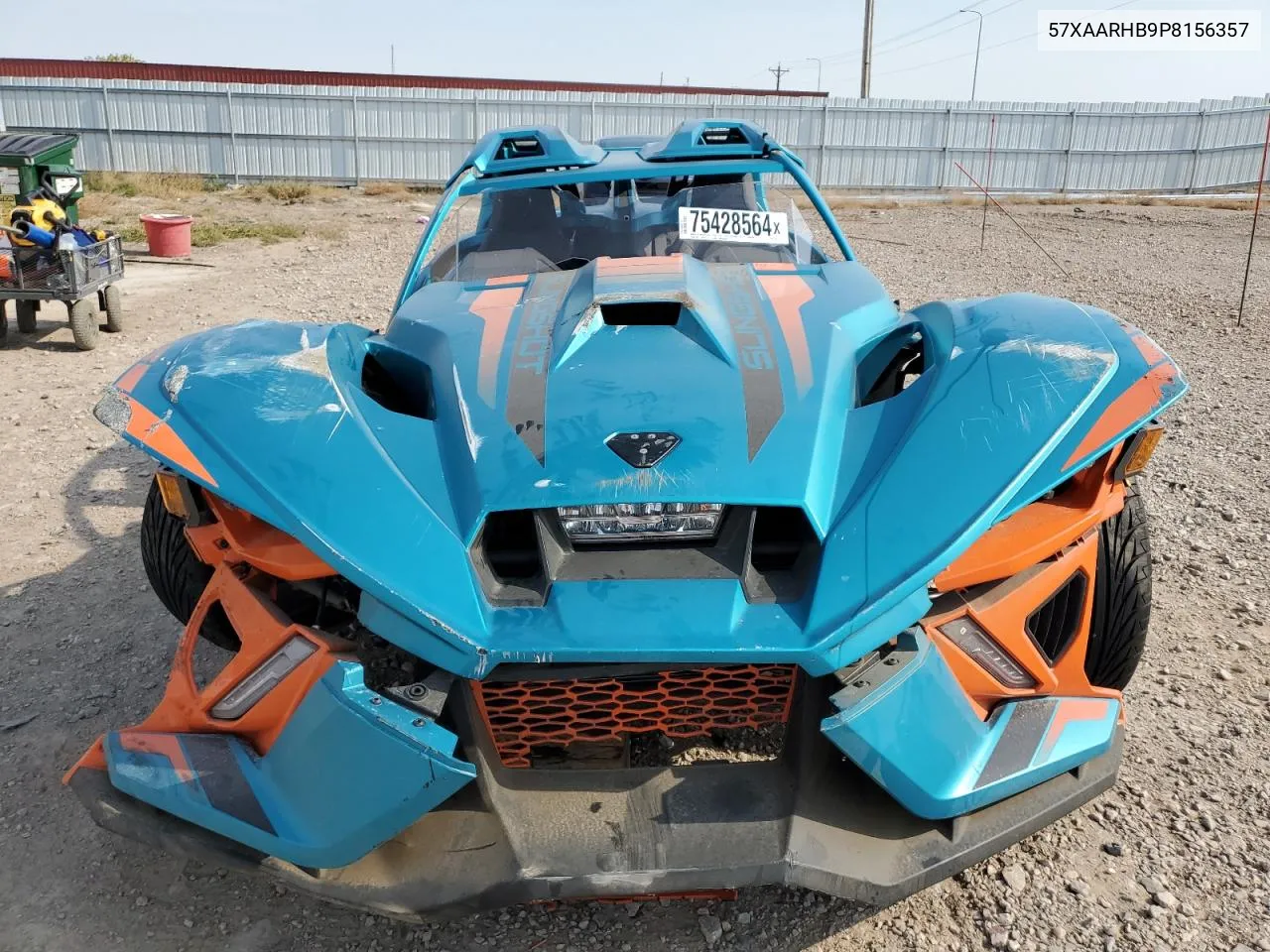 2023 Polaris Slingshot R VIN: 57XAARHB9P8156357 Lot: 75428564