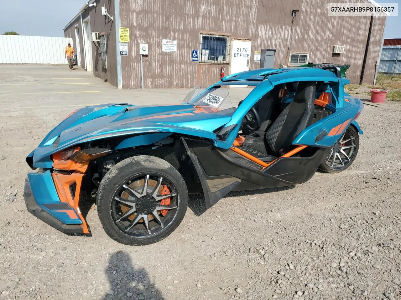 2023 Polaris Slingshot R VIN: 57XAARHB9P8156357 Lot: 75428564