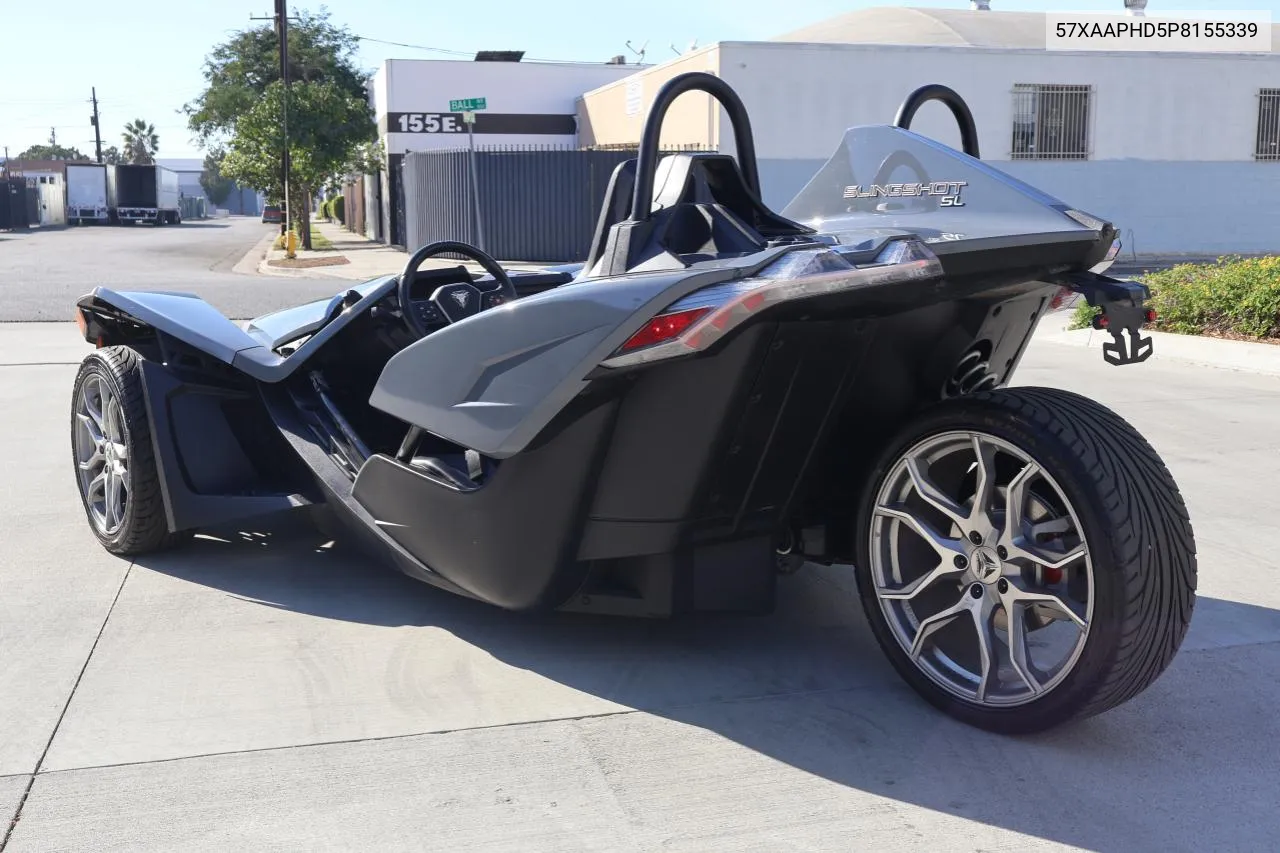 2023 Polaris Slingshot Sl VIN: 57XAAPHD5P8155339 Lot: 77447874