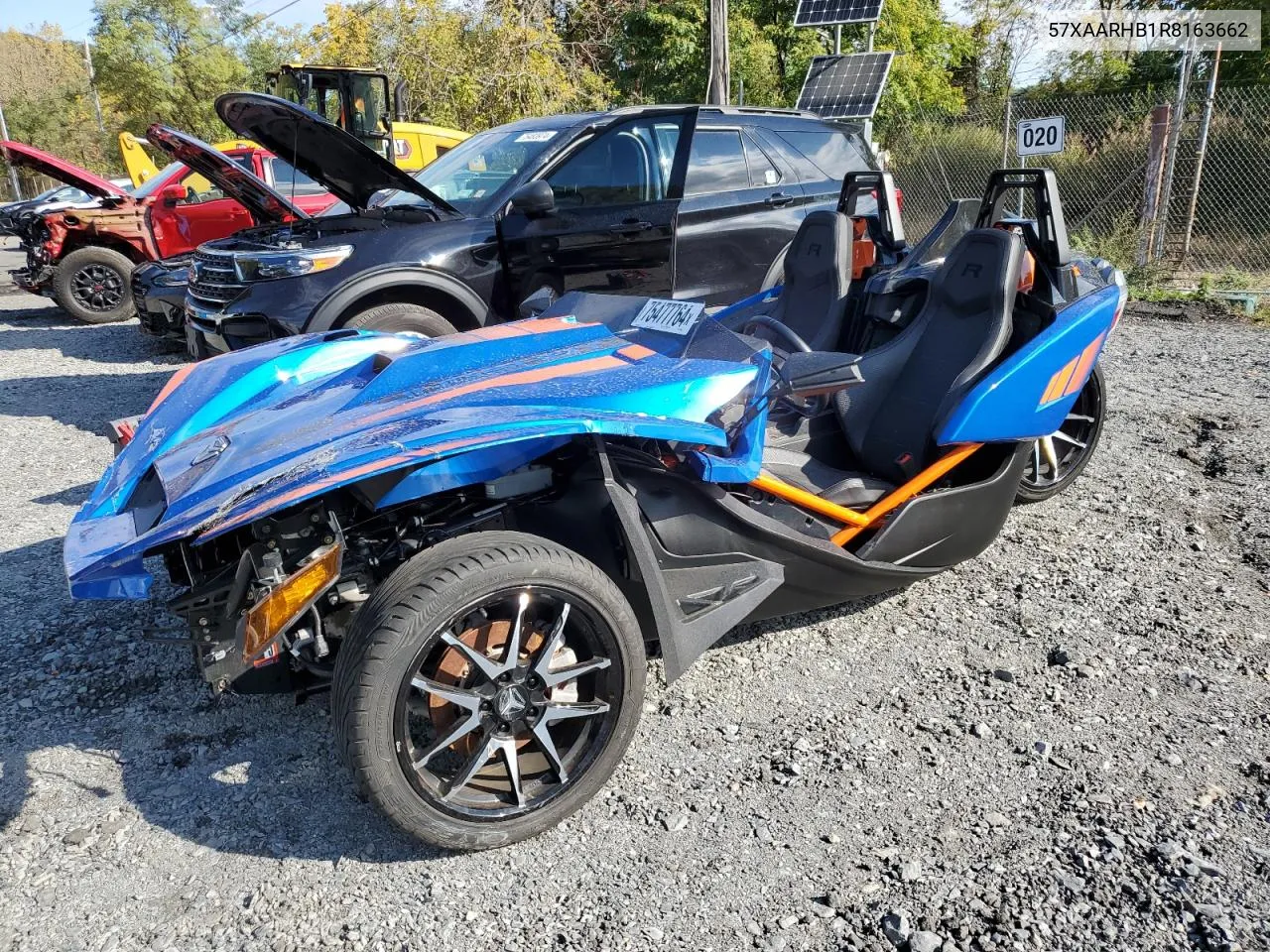 2024 Polaris Slingshot R VIN: 57XAARHB1R8163662 Lot: 75477764