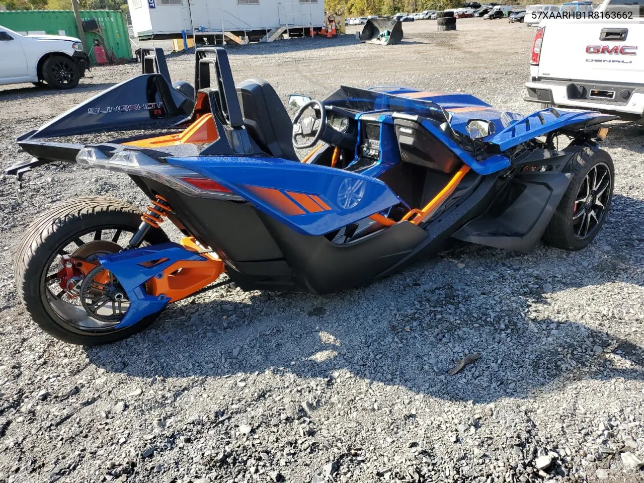 2024 Polaris Slingshot R VIN: 57XAARHB1R8163662 Lot: 75477764