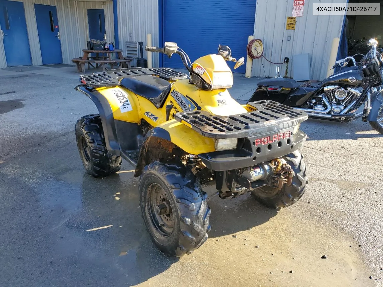 2001 Polaris Sportsman 500 Rse VIN: 4XACH50A71D426717 Lot: 77362534