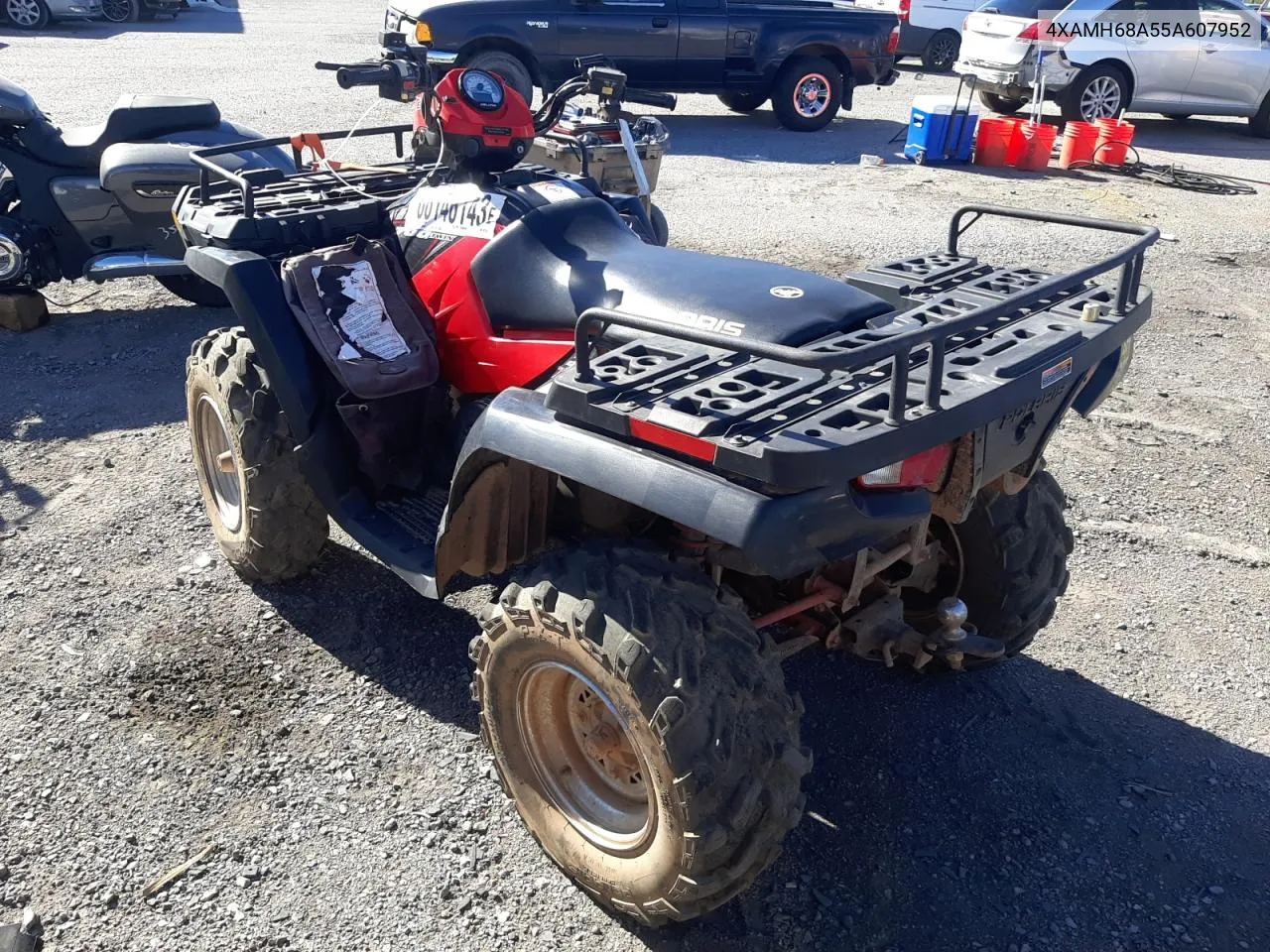 2005 Polaris Sportsman 700 VIN: 4XAMH68A55A607952 Lot: 66146143