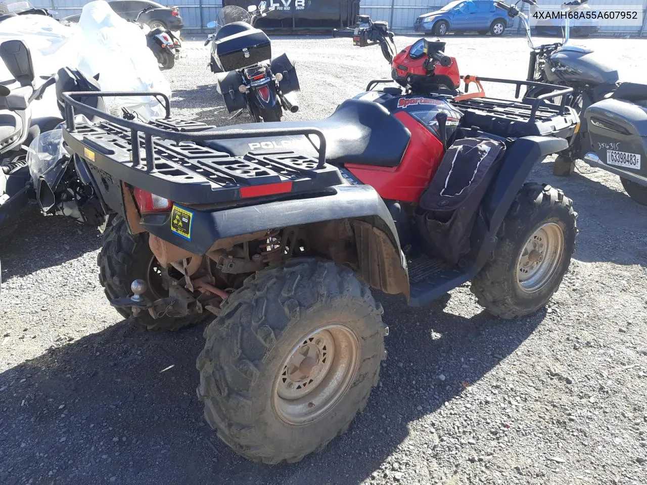 2005 Polaris Sportsman 700 VIN: 4XAMH68A55A607952 Lot: 66146143